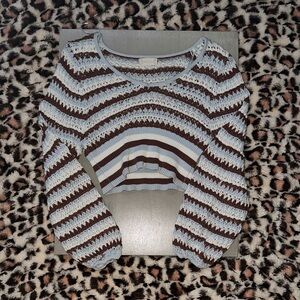 Striped Knit Sweater